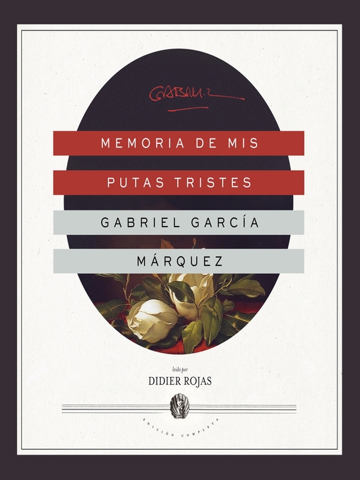 Cover of Memoria de mis putas tristes